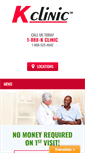 Mobile Screenshot of kclinic.com